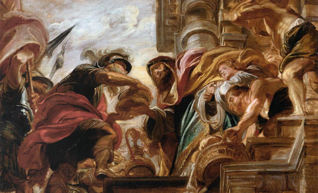 Abraham and melchizedek rubens 1620 bible matrix